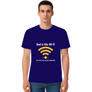 wi fi graphic tshirt