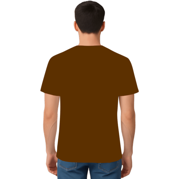 man model optimism back