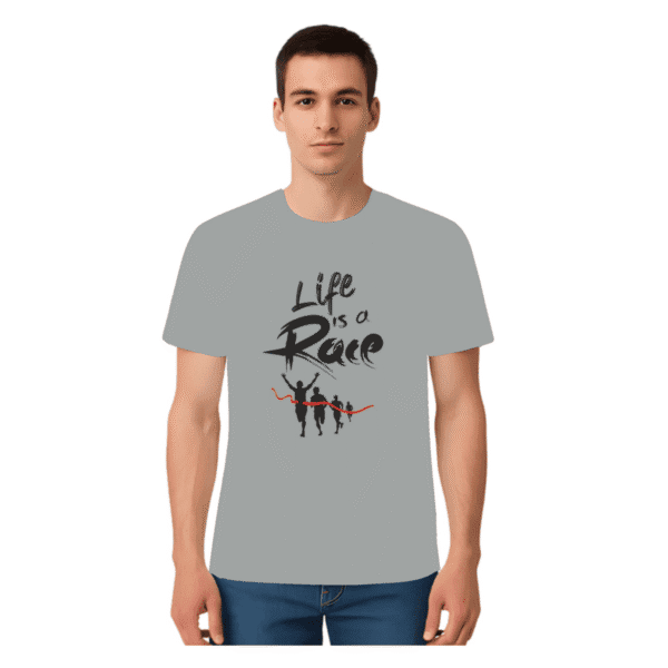 Life is a Race Graphic Tshirt